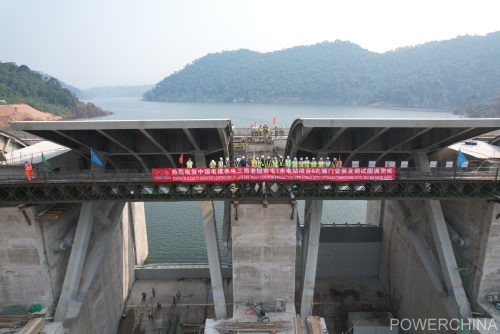中国电建国际公司承建的老挝南屯1水电站完工移交