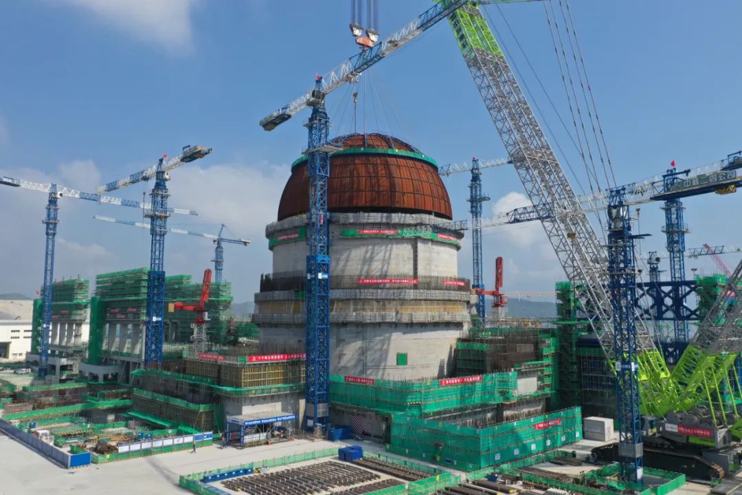 华龙一号建设再创新记录!漳州核电2号机组“加冕”成功