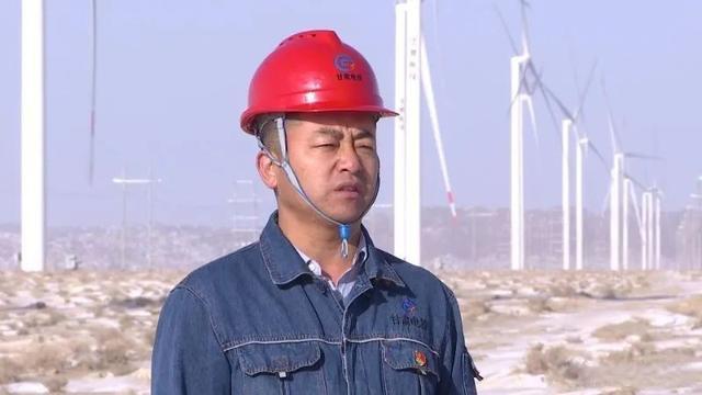 甘肃电投玉门麻黄滩第一风电场C区200兆瓦风电项目并网发电