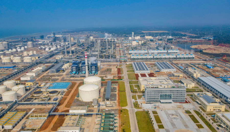 中国石化海南炼化百万吨乙烯项目建成投产