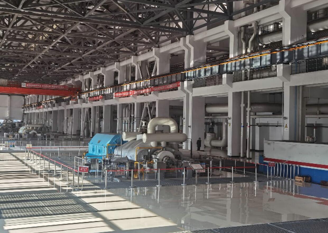 江苏电建一公司承建的连云港虹洋热电联产扩建项目6号机组试运行一次成功