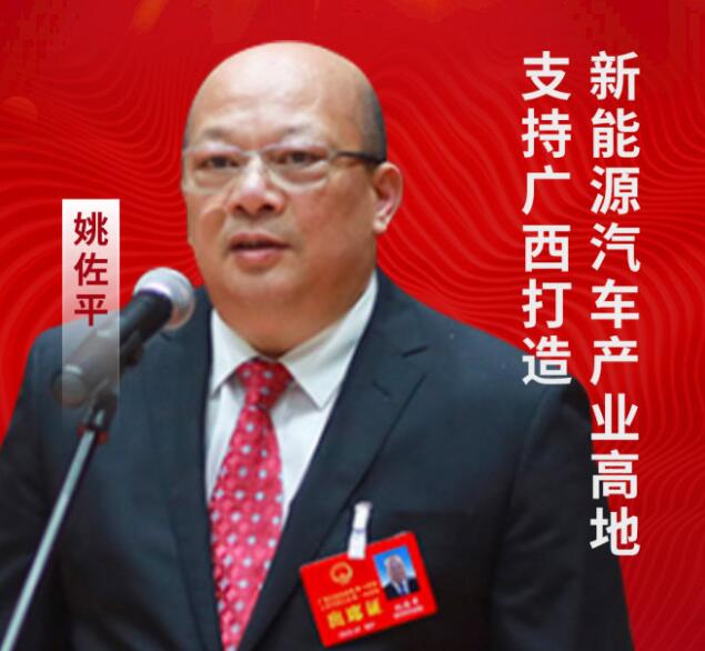 全国人大代表姚佐平：支持广西打造新能源汽车产业高地