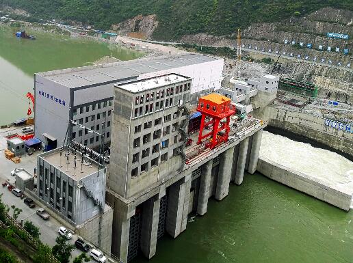 汉江白河(夹河)水电站第二台机组并网发电