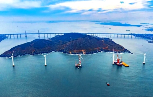 全国首个分散式海上风电项目顺利投产送电