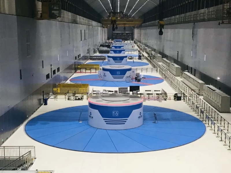“中国芯”就位!白鹤滩水电站全部百万千瓦机组安装完成