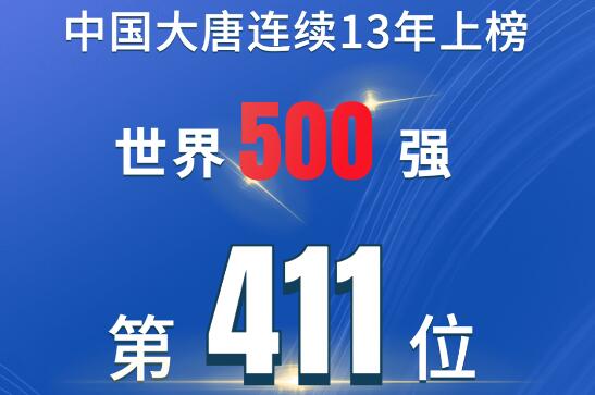 中国大唐连续13年上榜世界500强