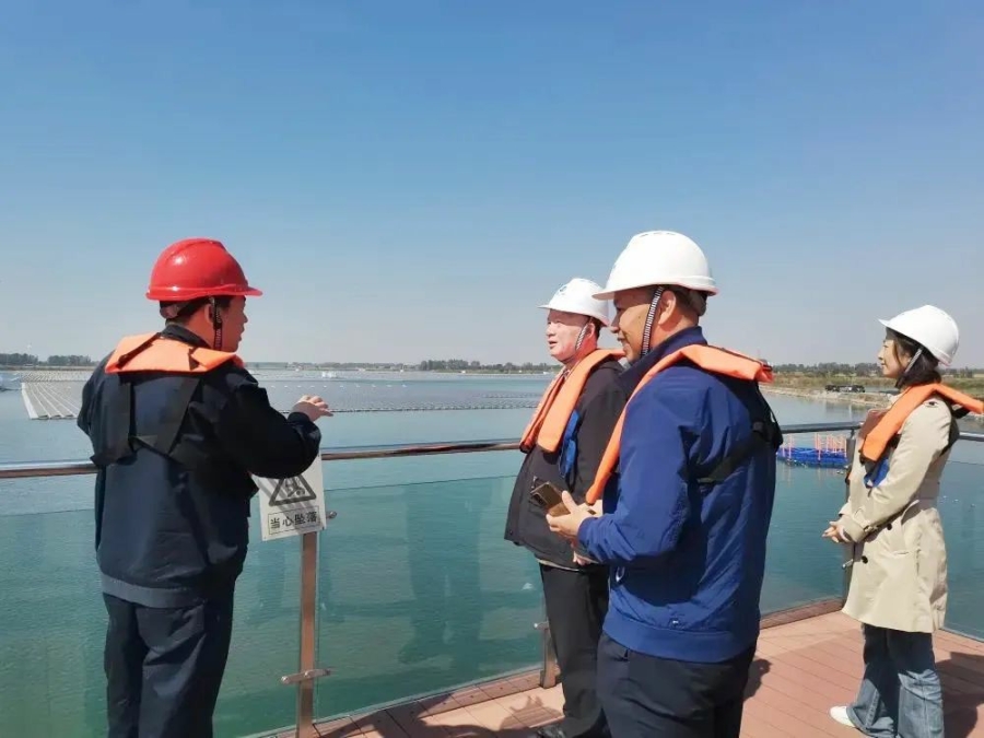 三峡集团副总经理吕庭彦赴安徽调研新能源项目